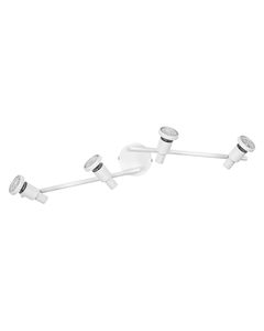 Tira de focos blancos GU10 de 4 luces, 3,4W, 2700K (Ledvance 833913) - Product Image 3