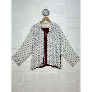 Ensemble De <b>Pyjama</b> Long En Soie Recycle Vtements De Nuit Lgers Et Respirants PJ Girly En XS - Product Image 2