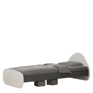 Panneau de particules écologique de 18mm du fabricant turc Hope lit simple vendeur chaud couleur grise meubles de chambre bord en plastique enfants - Product Image 1