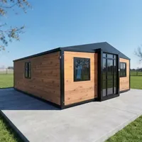 Studio de yoga et de pilates en plein air, cabane modulaire préfabriquée pour les cours de fitness et de bien-être à domicile