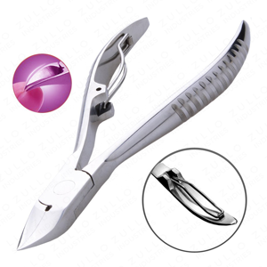 Coupe-ongles robuste en acier inoxydable pour ongles épais des orteils et des doigts, outil de pédicure de précision, personnalisable OEM - Product Image 5