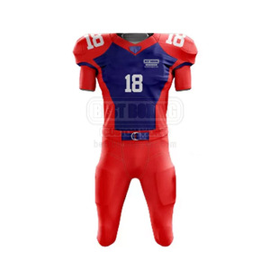 Bajo MOQ Uniforme de fútbol americano de tamaño adulto Uniforme de fútbol americano de equipo de alta calidad - Product Image 2