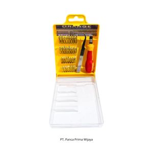 Jeu de tournevis de précision industriel de haute qualité DIY 31 en 1 |   Outil multifonction miniature en plastique finition chrome, 20 à 40 pièces, montre - Product Image 6