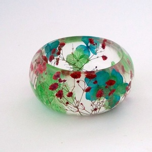 ALGO joyería resina acrílico pulsera brazalete exagerado deslumbrante Multicolor ancho Irregular cuadrado acrílico pulseras para - Product Image 4