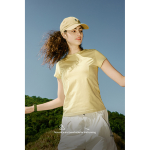 Camiseta Deportiva para Mujer Sprin Summer COOLMAX ActiveFit, Ecológica, de Poliéster Reciclado, Ultra Transpirable, de Secado Rápido, para Deportes al Aire Libre - Product Image 2