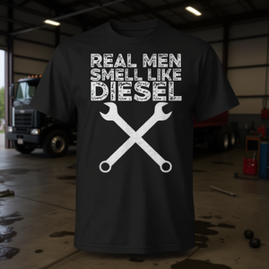 T-shirt promotionnel pour camionneur et mécanicien diesel, vêtement pour les travailleurs du carburant diesel - Product Image 3