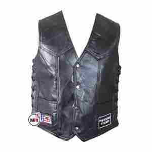Veste en cuir d'agneau de gilet de motard de moto personnalisée de haute qualité pour des Offre Spéciale d'hiver - Product Image 1