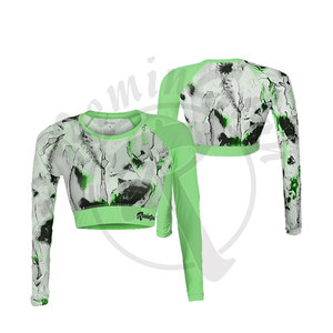 Top corto para mujer de alta calidad hecho con el mejor material camisas precio razonable bajo MOQ Top corto para mujer - Product Image 4