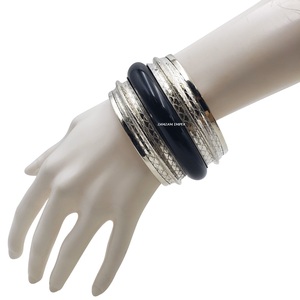 2025 nouveauté gros bracelet en laiton fait à la main Boho gitane bijoux africains Bracelet avec résine Unique mode bracelets - Product Image 5