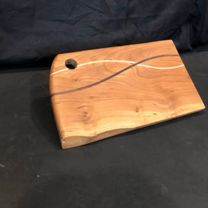 Planche à découper et plateau de service en bois Forme rectangulaire durable 12mm d'épaisseur - Product Image 1