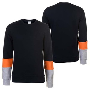 Sweat-shirt décontracté en coton à col rond pour homme, sweat-shirt d'hiver à logo personnalisé, bon marché, avec service OEM - Product Image 3