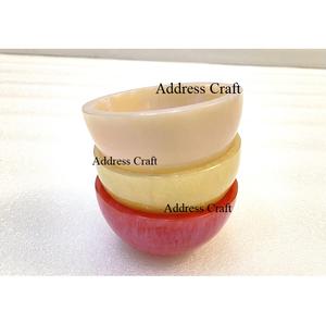 Bol à fruits secs en résine élégant Assiette Plats en résine Plateaux en résine décoratifs Multi Color Swirl Bol à noix en résine Accueil Hôtel Restaurant Table - Product Image 5