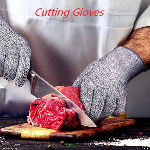 Gants anti-coupure 2023, niveau 5 de protection, pour la sécurité des mains en cuisine, gants anti-coupure pour la découpe de la viande, personnalisés pour l'industrie Maju - Product Image 4
