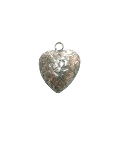 Sterling Silver Oxidized Heart <b>Charm</b> Sterling Silver <b>Charms</b> For <b>Bracelets</b> Necklaces Jewelry Findings and Components - Product Image 1