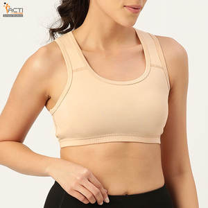 Sujetador deportivo de poliéster Spandex Sujetador deportivo de mujer de la mejor calidad Sujetador deportivo de mujer hecho profesional - Product Image 1