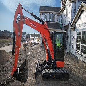 Utilisé pour KX057-4 2 tonnes Mini Excavator DK Origin Type de chenille Pompe à moteur incluse Garantie de 4 ans Stock Expédition rapide - Product Image 2