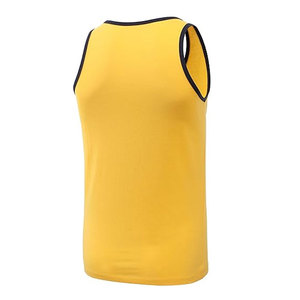 เสื้อแขนกุดพรีเมี่ยมสำหรับผู้ชายเสื้อกล้ามลำลองสีพื้น - Product Image 6