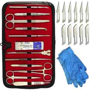 Kit de dissection d'étudiant manuel certifié CE de haute qualité avec outils en acier inoxydable pour les étudiants en médecine d'anatomie et de biologie - Product Image 3