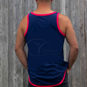 Gilet d'entraînement léger pour homme en coton effiloché – Gilet décontracté confortable sans manches pour l'été - Product Image 2