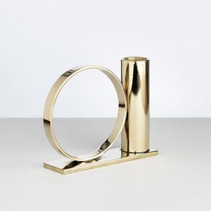 Bougeoir en cuivre rustique ensemble de 3 bougeoirs décoratifs en métal fête de mariage table Vintage décor à la maison Accent cadeau - Product Image 3