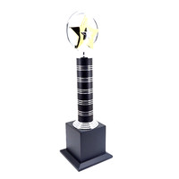 Trophées en cristal de qualité supérieure, écologiques, gravés au laser, design personnalisé pour événements sportifs, cérémonies et distribution mondiale
