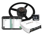 Sistem Panduan Kemudi Traktor GPS RTK Auto Steer Control Kit Tablet Android 10.1 Inci Koneksi CORS/PPP Mesin