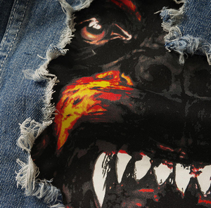 Chaqueta Cortavientos Vaquera Unisex Personalizada, Forro de Poliéster, Transpirable, Resistente al Viento, Secado Rápido, Estilo Casual - Temporada de Primavera, Marca Privada - Product Image 4