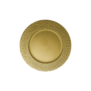 Nouvel arrivage d'assiettes de chargeur de forme ronde sous-assiette pour les fêtes de mariage décoration de la maison hôtels Restaurants noël - Product Image 1