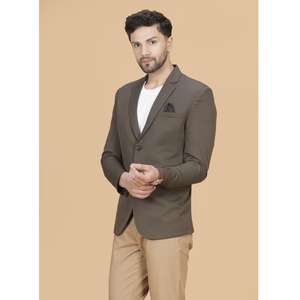 Suministro Directo de Fábrica de Blazers Clásicos Grises para Hombre, Blazers de Alta Calidad para Reuniones Corporativas, Disponibles en Grandes Cantidades - Product Image 2