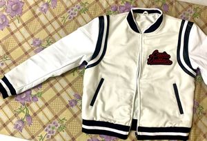 Haute qualité support personnalisé laine cuir Baseball Varsity vestes pour hommes hiver saison automne gros blanc toile Camouflage - Product Image 3