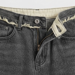 <b>Women's</b> High Waist Straight <b>Jeans</b> Lightweight Retro Hollow Casual Pants Simple Vintage Fashion Denim for Autumn New Arrivals - Product Image 4