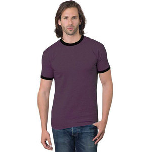 เสื้อยืดแฟชั่นใส่ได้ทุกเพศเสื้อยืดริงเกอร์สำหรับเลเวลเบลล่า + ผ้าใบ100% ผ้าฝ้ายวินเทจออกแบบโลโก้ได้ตามต้องการสำหรับโปรโมชั่นของแบรนด์ - Product Image 2