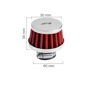 Minifiltre Chrome type 3 compatible avec Abarth 500/Grande Punto - Product Image 1