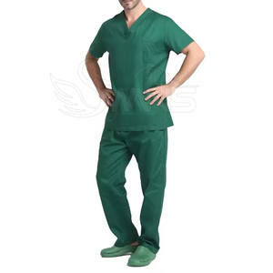 Nuevo Conjunto de Uniformes Médicos de Talla Grande, Conjuntos de Uniformes de Alta Calidad 100% Algodón, Precio Económico, Gran Venta para Uso Hospitalario - Product Image 6