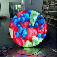 Écran circulaire d'intérieur polychrome de l'affichage à LED P1.25 pour des affaires de libre-service pour l'éducation et les magasins de détail dans les centres commerciaux