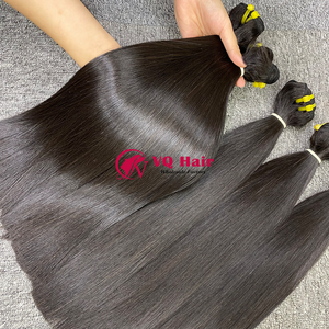 Os droit brut faisceaux soyeux vague droite toutes couleurs toutes tailles pleine cuticule alignée vietnamien humain Super Double dessiné - Product Image 5