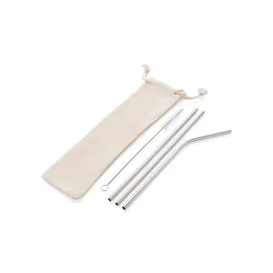 Eco-Friendly Stainless Steel Drinking <b>Straws</b> Set Green Gadgets - Product Image 1