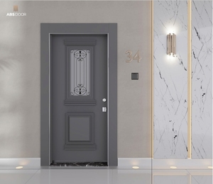 ABSDOOR PARISIENNE Porte de Luxe en Acier Verre Incassable Sécurité Ultime Options Personnalisables Appartement Entrée Villa Intérieur - Product Image 6