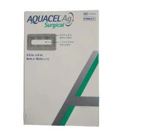 Pansements chirurgicaux en mousse imprégnée d'argent, tailles assorties, 9x10 35cm, tampons absorbants stériles, paquet de 10 - Product Image 3