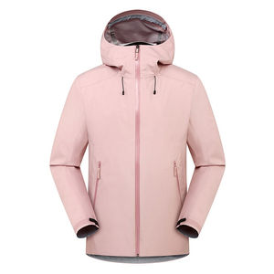 Veste de pluie unisexe personnalisée avec logo, couleur claire, imperméable, coupe-vent, col montant, respirante, pour homme, pour la conduite - Product Image 4