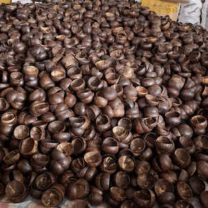 Bol en coque de noix de coco 100% biologique, naturel, fait à la main, biodégradable, écologique, avec logo personnalisé, fabriqué au Vietnam - Product Image 5