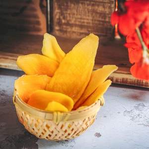Fruits secs doux mangue séchée naturelle jaune aigre-doux emballage au détail en vrac - Product Image 1