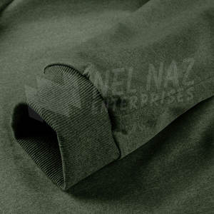 ชุดวอร์มผู้ชายขายดีที่สุด ทรงปกติ ผ้าคอตตอนหนา 100% มีเชือกผูก ออกแบบคอตั้งสั่งทำพิเศษ ไซส์ใหญ่ สีพื้น - Product Image 5