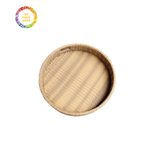 <b>Plastic</b> Rattan <b>Floating</b> Tray - Lightweight, Durable, and Cost-Effective for All Your Serving Needs - Product Image 4