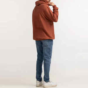 Nueva Llegada Sudadera con Capucha para Hombre, Mezcla de Algodón Básica para Uso Casual al Aire Libre, Producto de Alta Demanda, Diseño Sólido con Forro - Product Image 4
