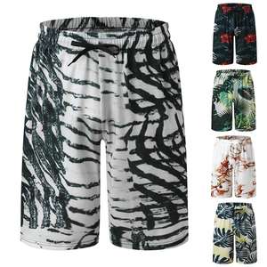 Pantalones cortos de malla Unisex con estampado de diseñador de poliéster 100%, pantalones cortos de servicio OEM de diseño personalizado para hombres, verano de secado rápido - Product Image 1