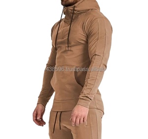 OEM campione gratuito uomo <span class=keywords><strong>felpa</strong></span> con cappuccio Set <span class=keywords><strong>felpa</strong></span> 50 cotone 50 poliestere manica lunga stampato Oversize Pullover con cappuccio all'ingrosso nero