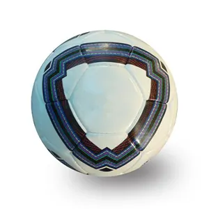 كرة قدم من البوتيل عالي الجودة مع إمكانية طباعة شعار مخصص عليها وتصميم خياطة باليد ومتوفرة بأحجام 5 من الجلد الصناعي