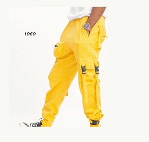 Caza Pesca Diseño de camuflaje al aire libre Color púrpura Pantalón de carga personalizado con 6 bolsillos Venta caliente Moda Pantalones sueltos de entrenamiento para hombre - Product Image 4