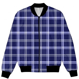 Custom Plaid New Design Pattern Varsity <b>Jackets</b> Baseball <b>Jackets</b> Unisex Bomber <b>Jacket</b> - Product Image 3
